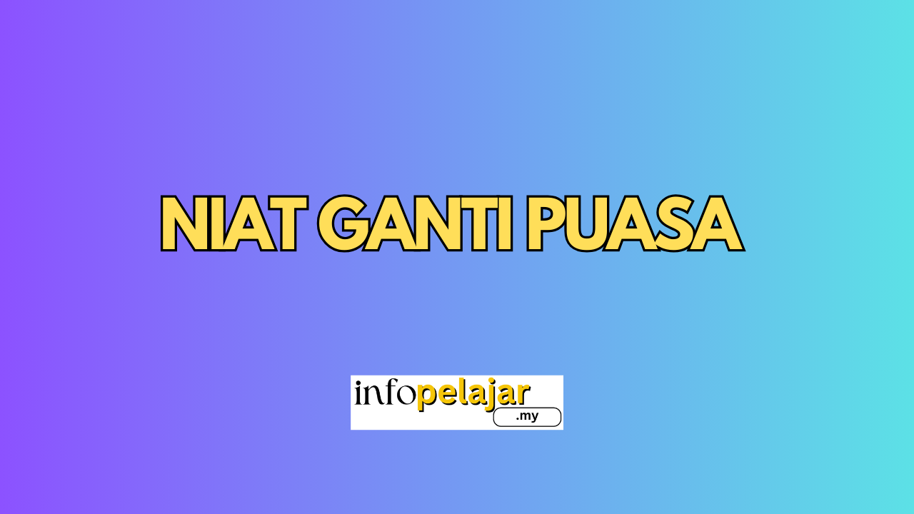 NIAT GANTI PUASA