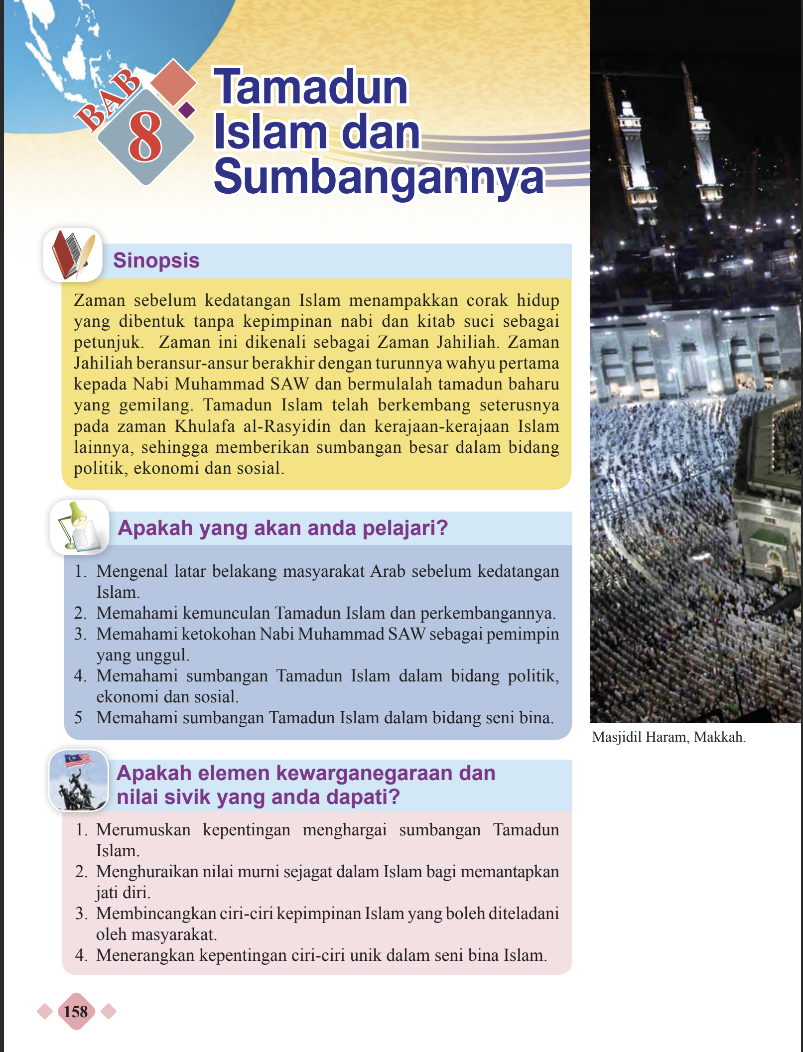 buku teks sejarah tingkatan 1 bab 8