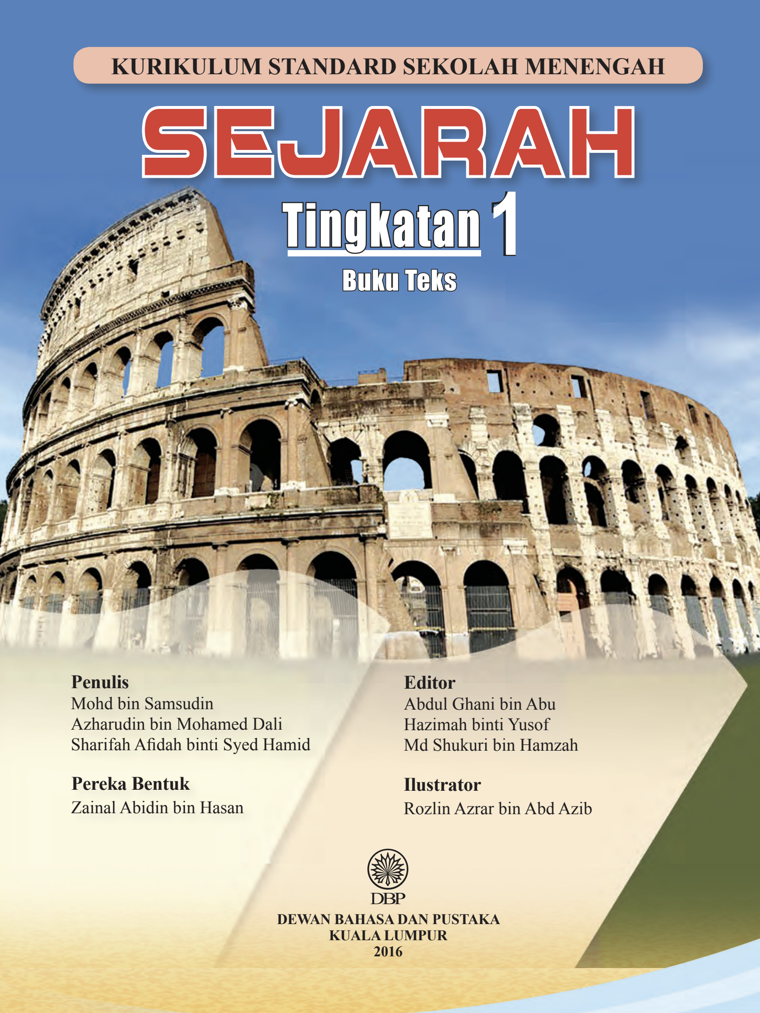 buku teks sejarah tingkatan 1
