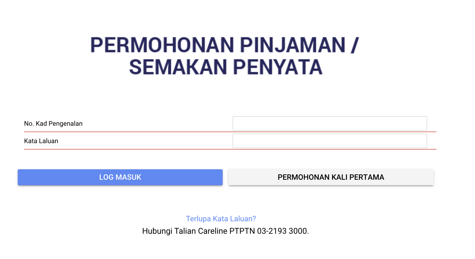 semakan ptptn