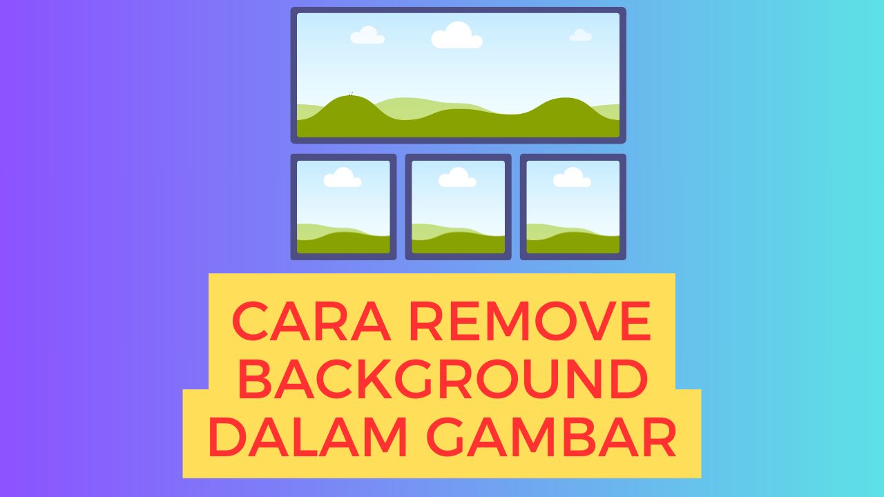 Cara remove background