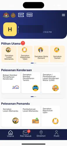 semakan saman jpj