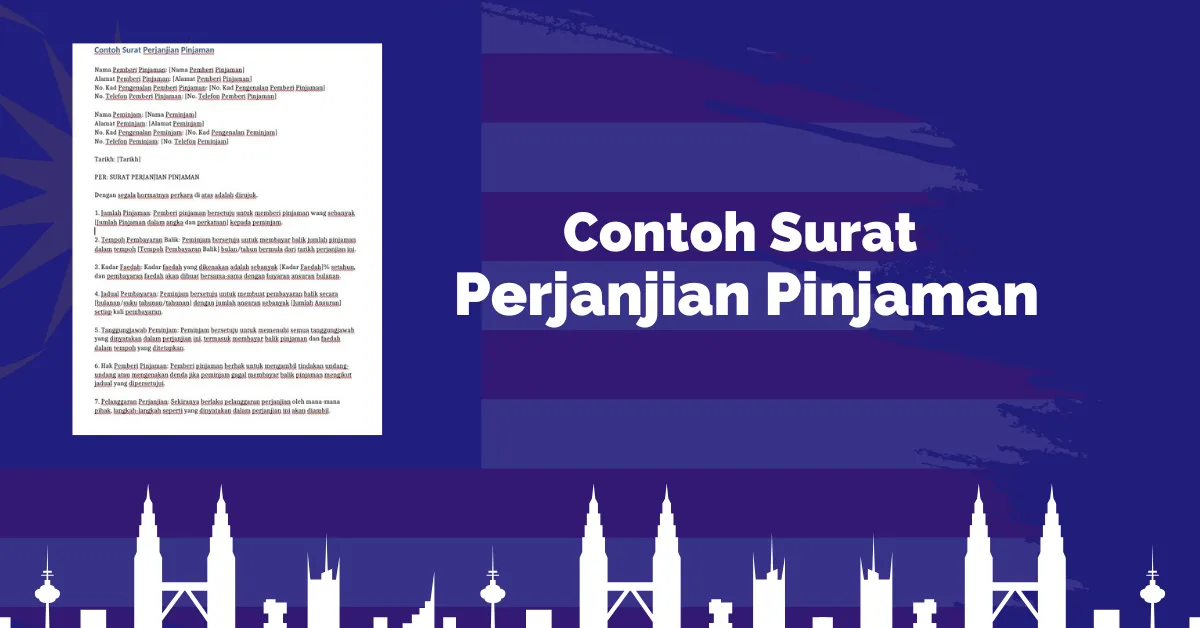 surat pinjaman