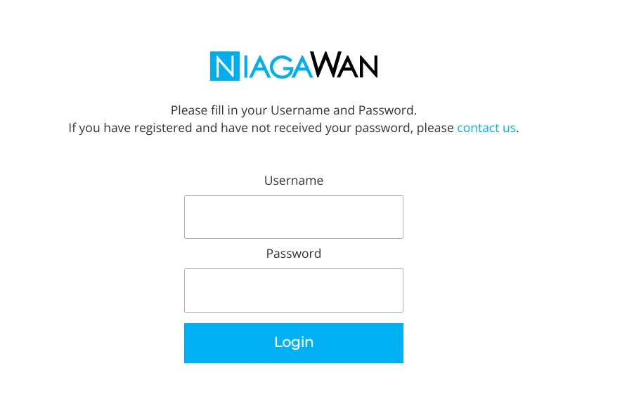niagawan login