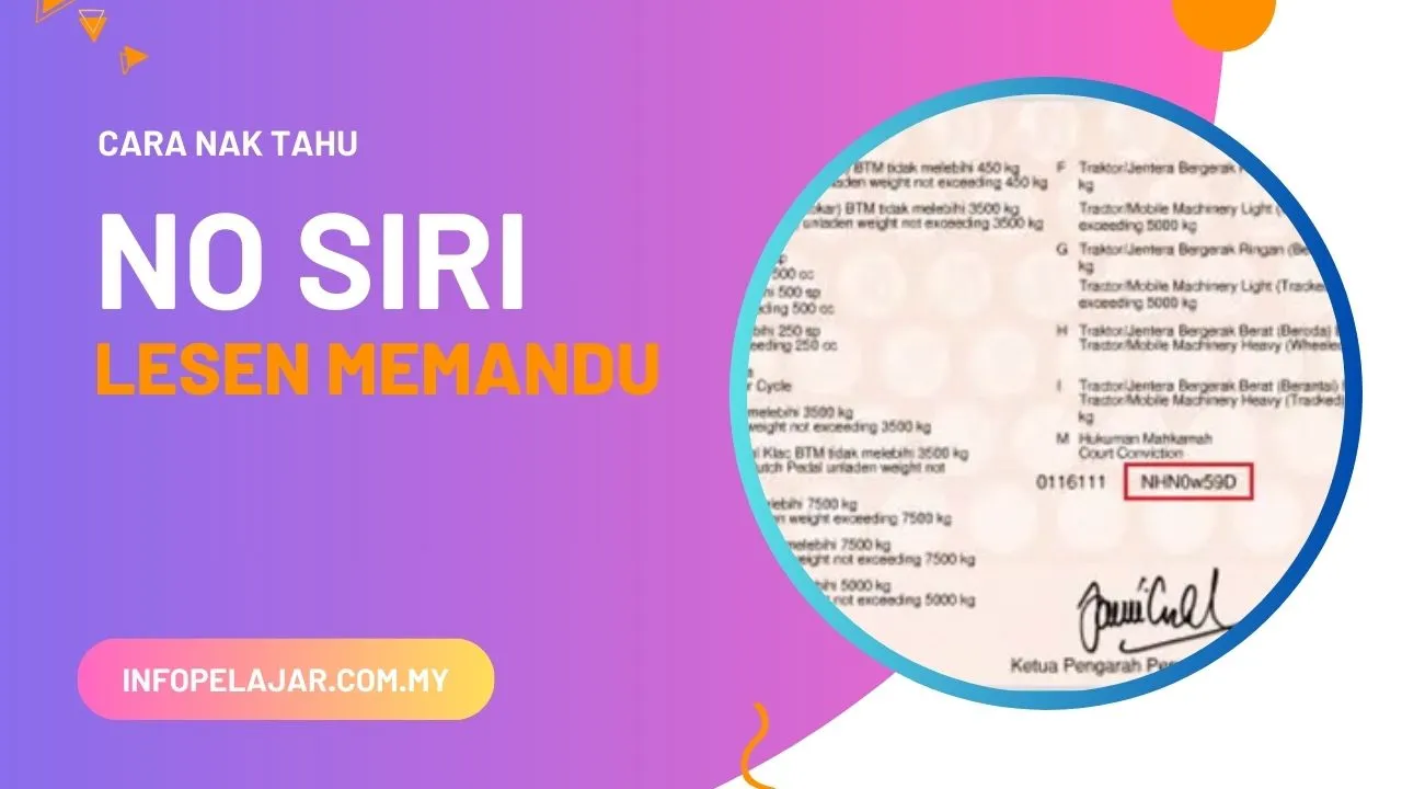 no siri lesen memandu