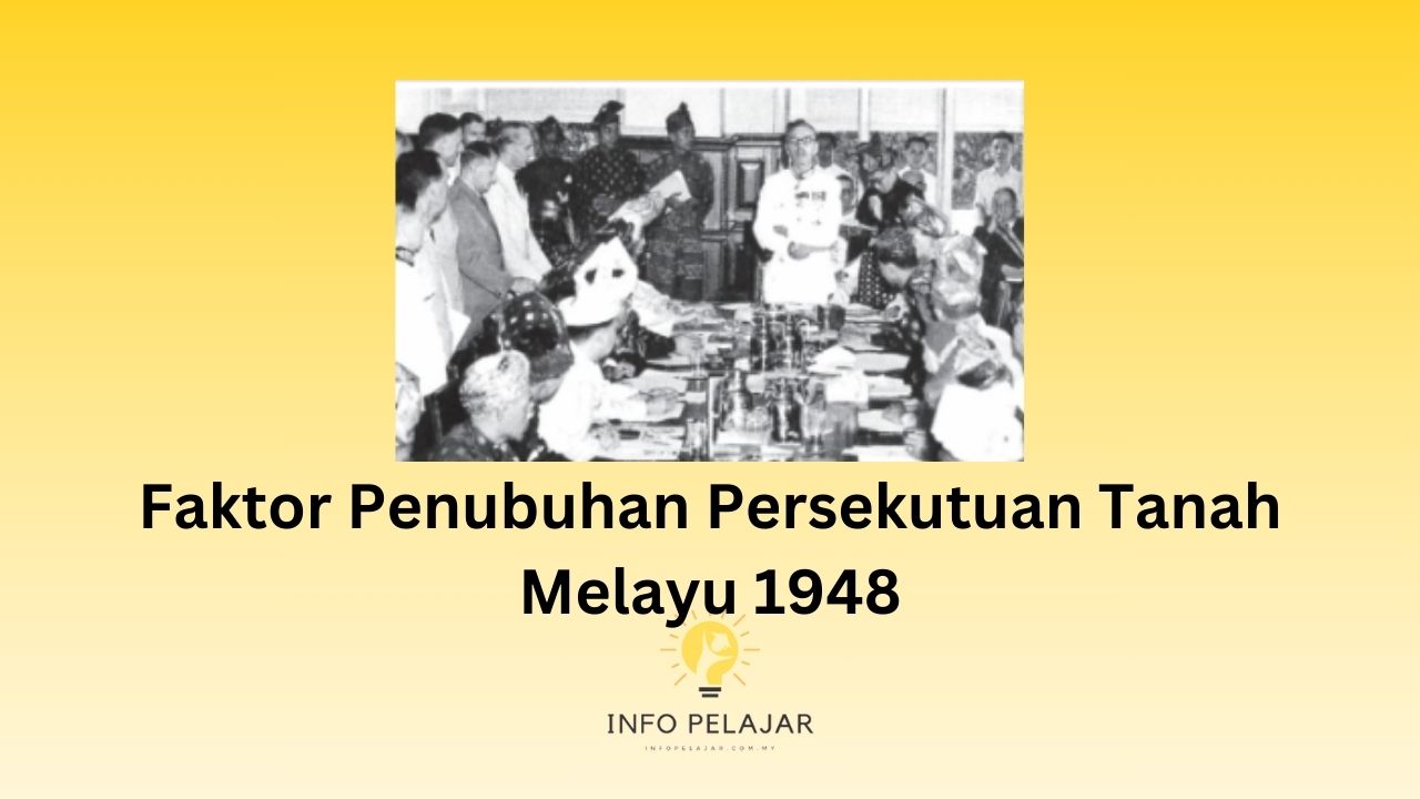 Faktor Penubuhan Persekutuan Tanah Melayu 1948
