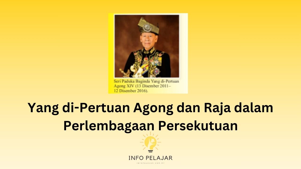 Yang di-Pertuan Agong dan Raja dalam Perlembagaan Persekutuan