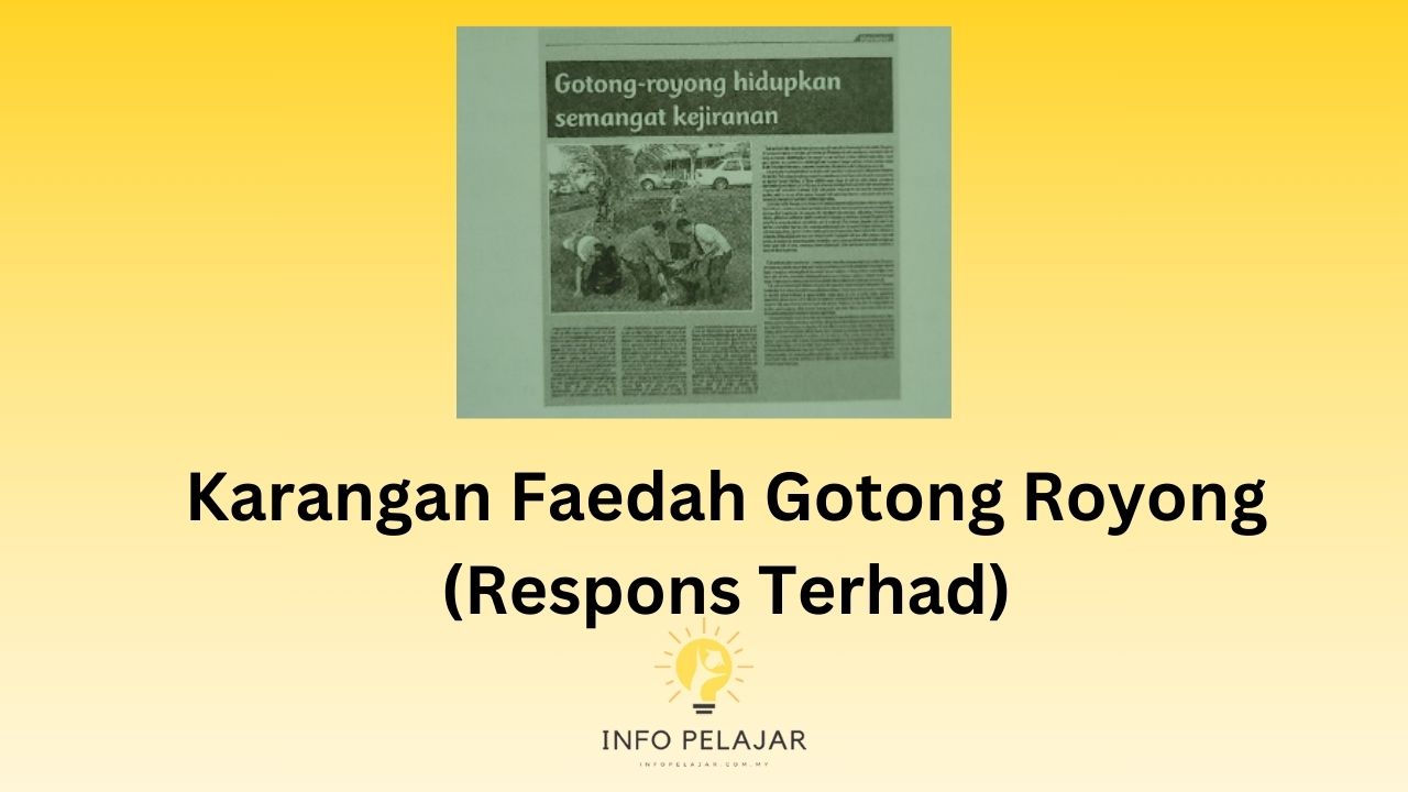 faedah gotong royong