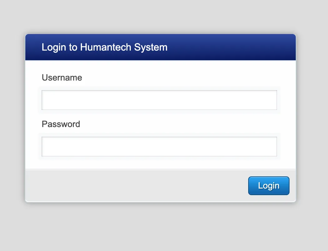 humantech login