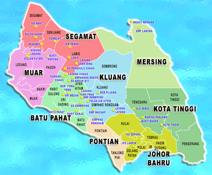 johor map