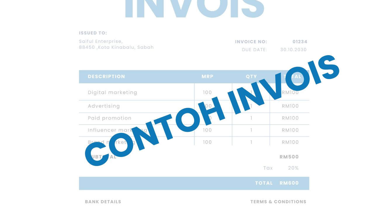 CONTOH INVOIS