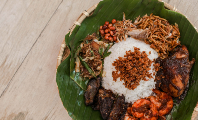 nasi ambeng sekinchan