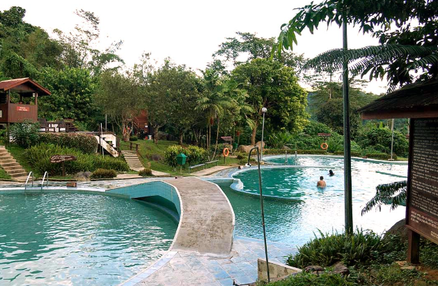 poring hot spring