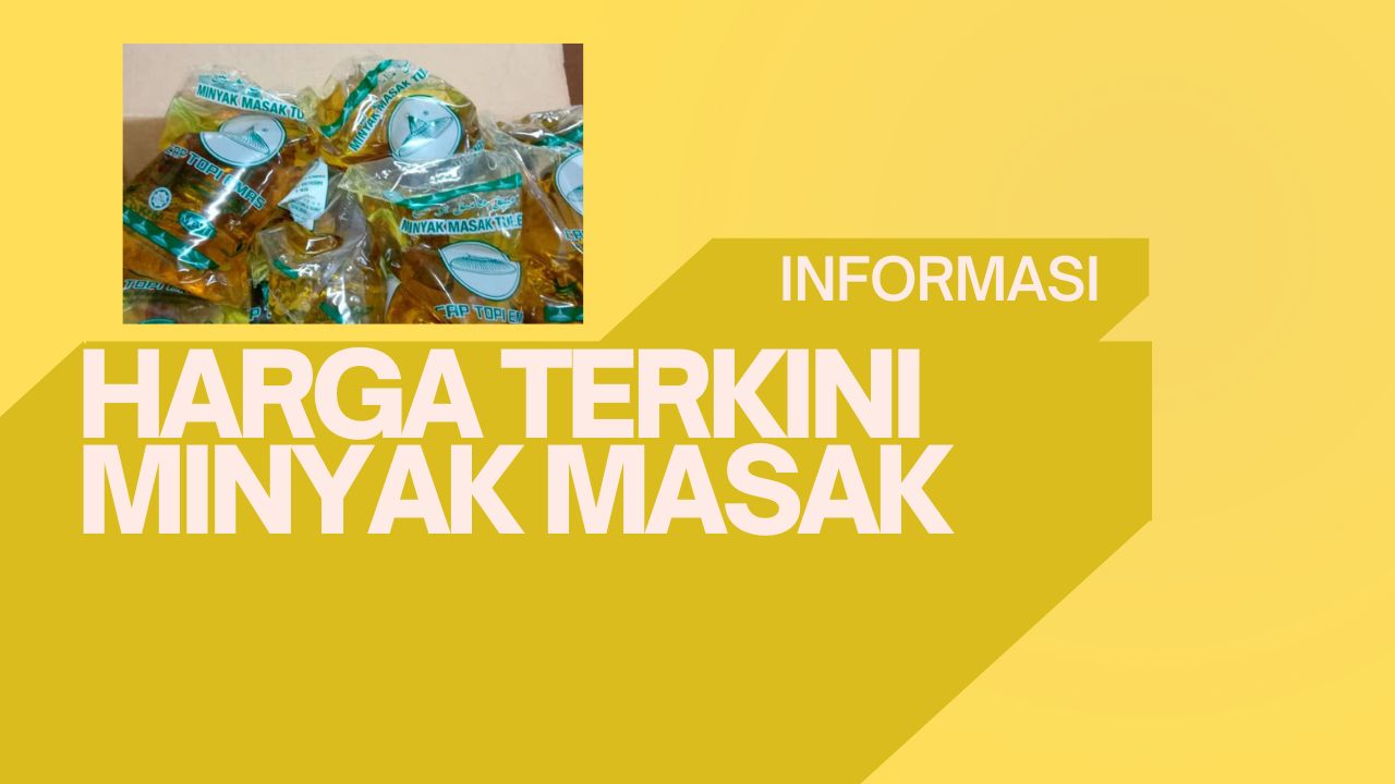 harga minyak masak paket dan botol