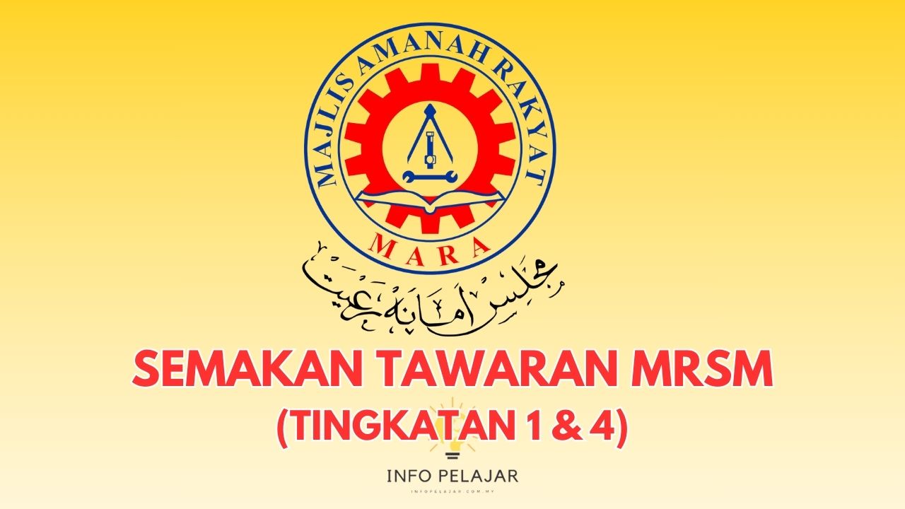semakan mrsm tingkatan 1 dan 4