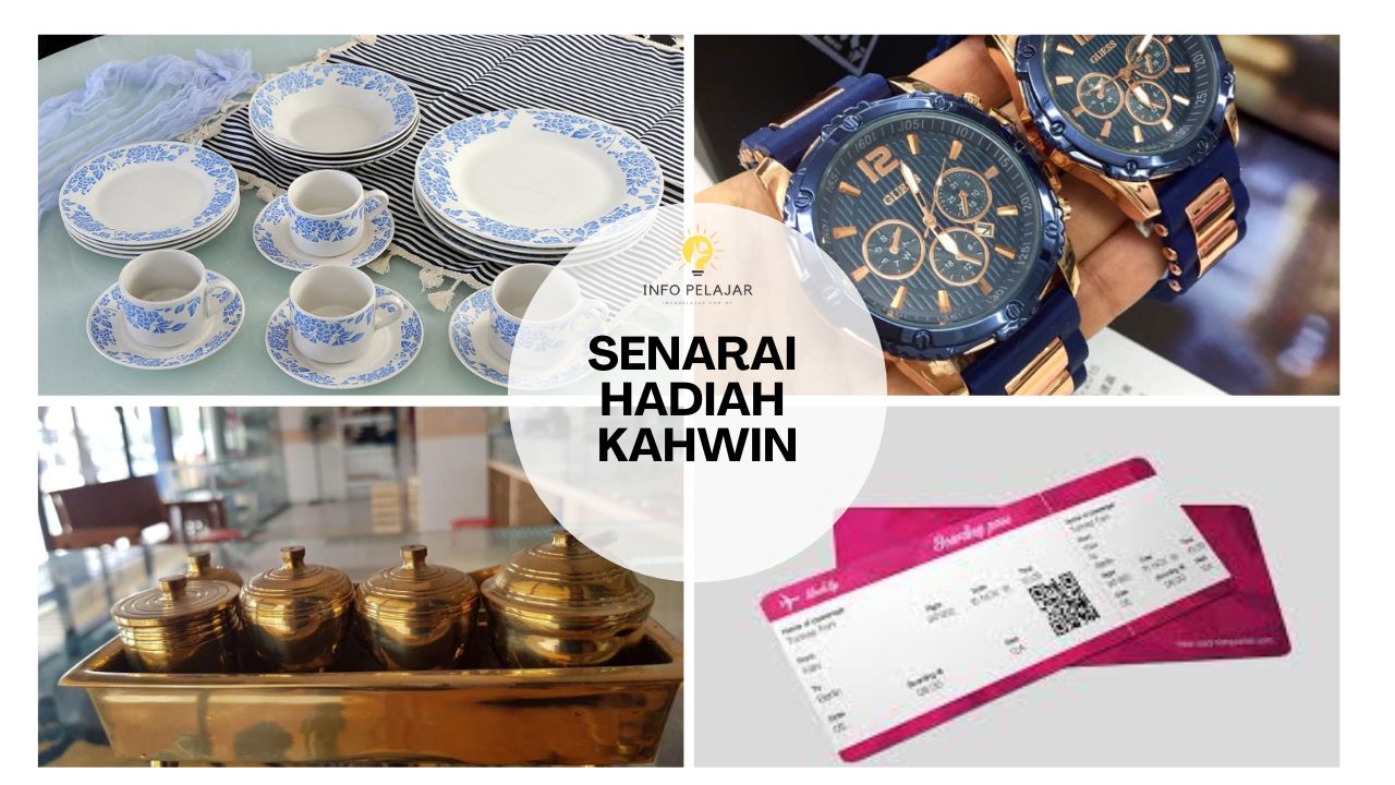 senarai hadiah kahwin
