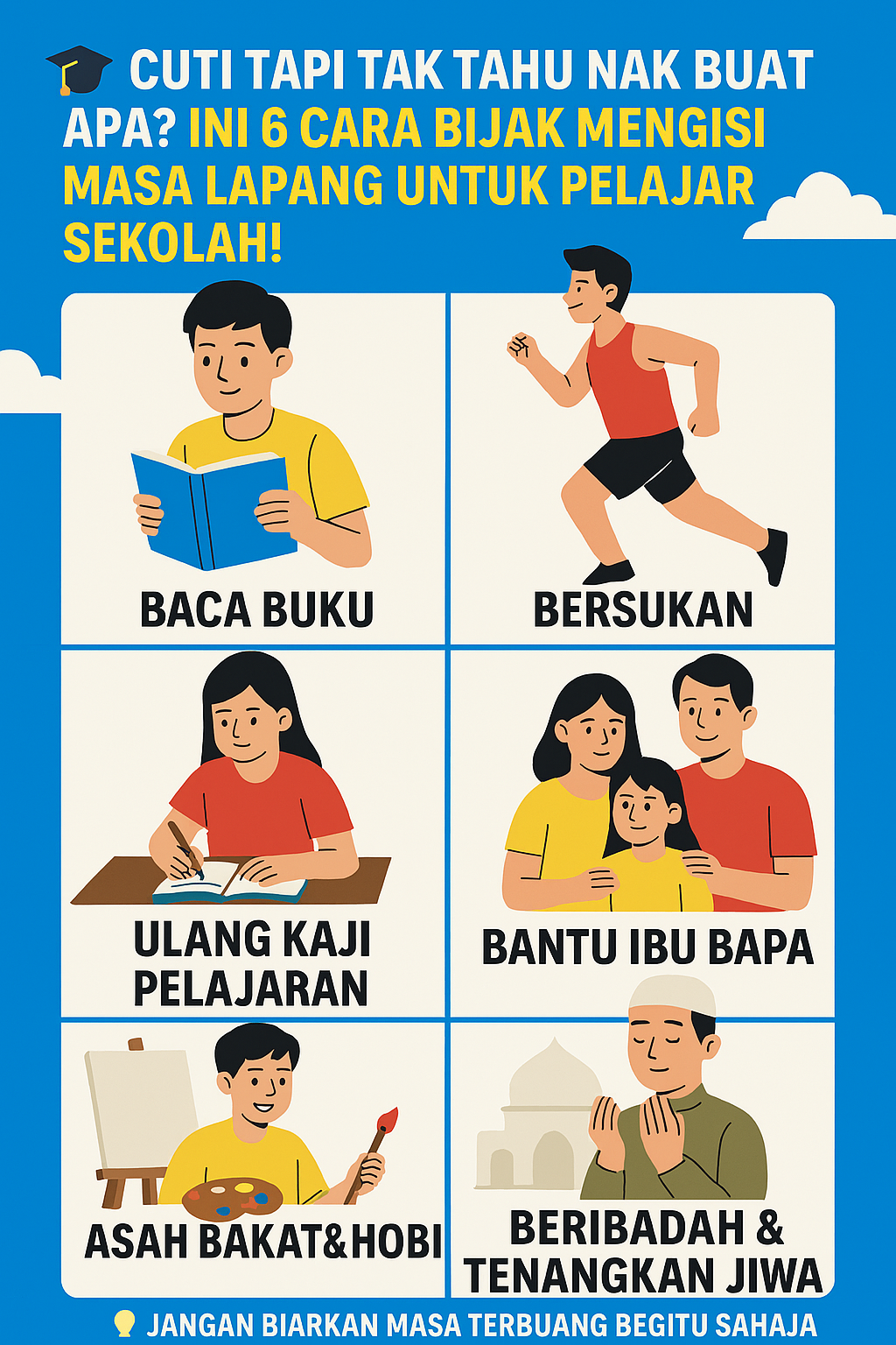 luangkan masa lapang