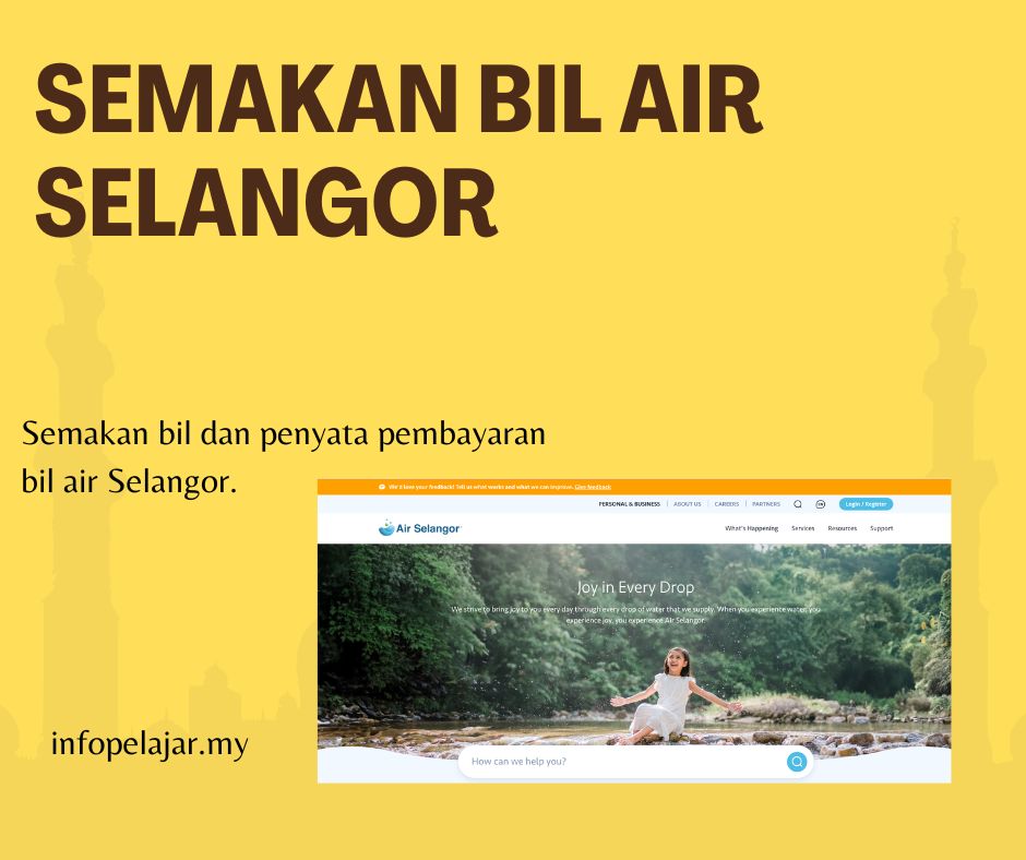 semakan bil air selangor
