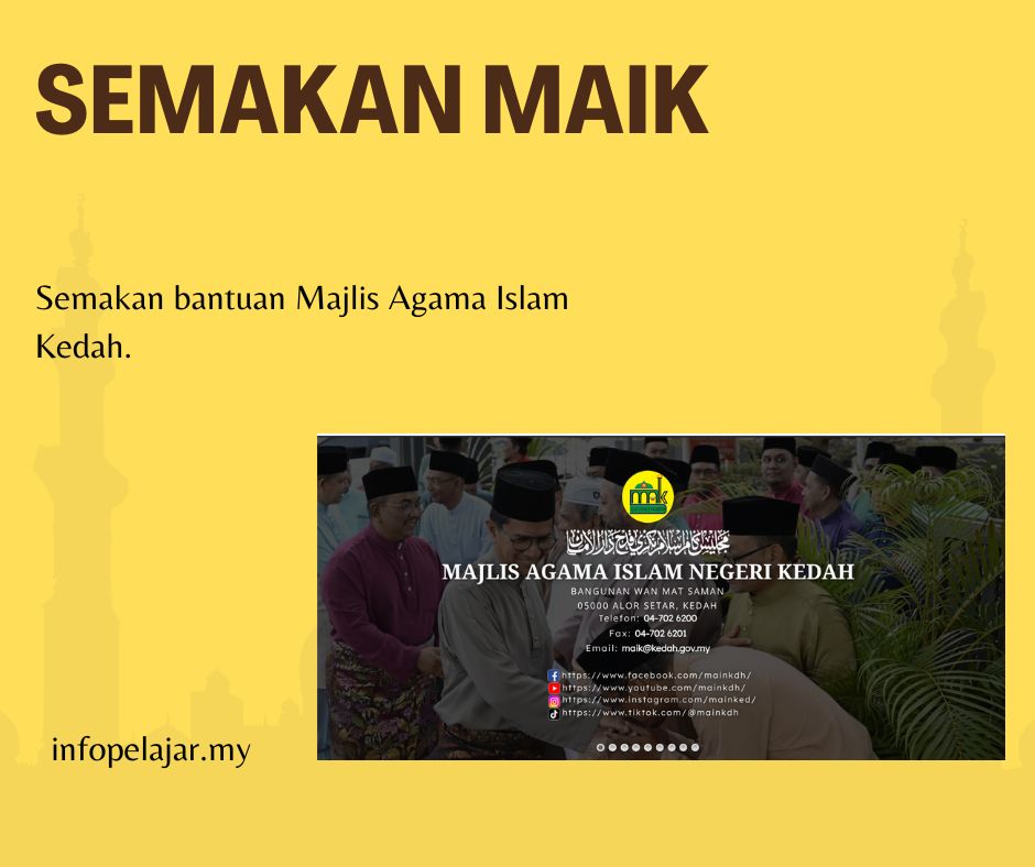 semakan maik