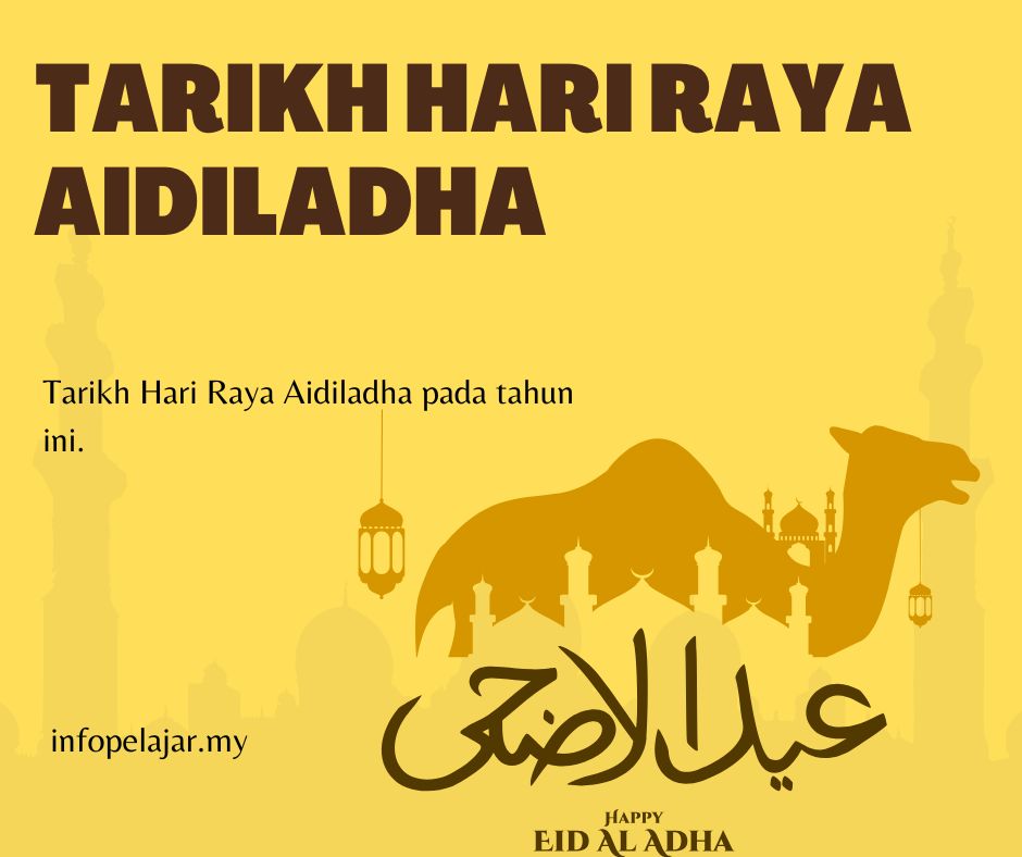 tarikh hari raya aidil adha