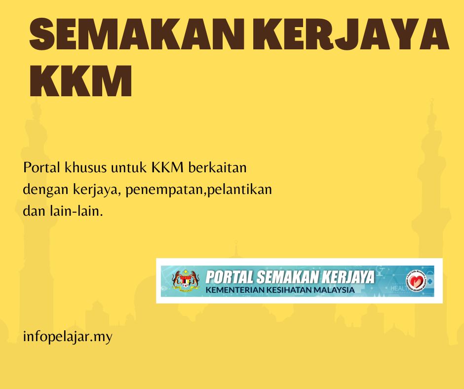 semakan kerjaya kkm