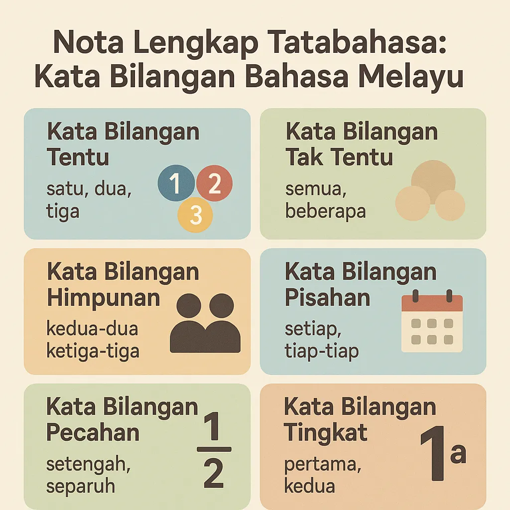 nota kata bilangan