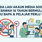 media sosial bawah 16 tahun