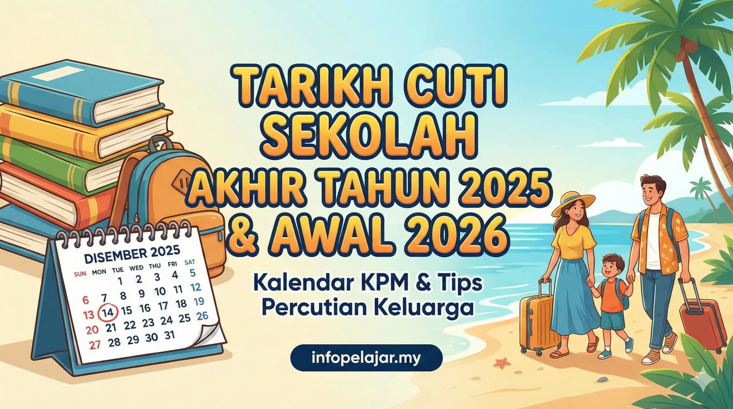 cuti akhir tahun tarikh